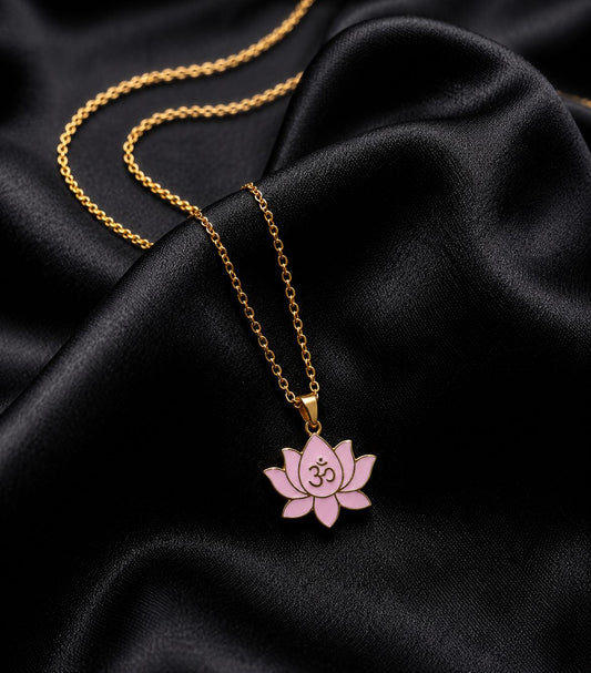 Lotus Om Pendant